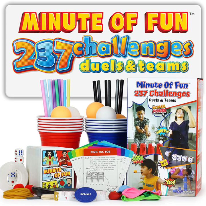 Minute of Fun Challenges minute game party 237 minutes to win the ...