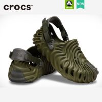 crocs แท้ Crocs Pollex รองเท้าแตะลําลอง ระบายอากาศ เหมาะกับการเล่นกีฬา แฟชั่นสําหรับสตรี r