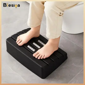 1pc Massage Foot Rest for Under Desk - Adjustable Foot Stool for Home and  Office Use