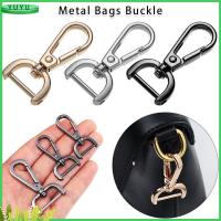 YUYU โลหะ ฮาร์ดแวร์ ปลอกคอ Carabiner Snap DIY พวงกุญแจ อุปกรณ์เสริมกระเป๋า หัวเข็มขัด ตะขอเกี่ยวที่ถอดออกได้ กุ้งก้ามกราม สายรัดกระเป๋า