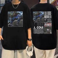 Rapper J Cole 2014 Forest Hills Drive Album Double Sided Print T Shirts Mens Hip Hop Short Sleeve T-shirt Men Oversized Tshirt 4XL 5XL 6XL