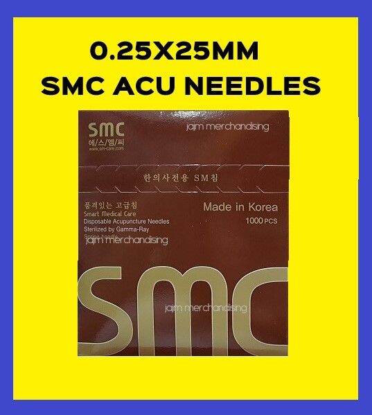 (1000Pieces) Acupuncture Needles, Size 0.25x25mm, Made in Korea Lazada PH