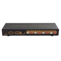 LPCM HDMI-Compatible TO 7.1 Audio Converter HDMI-Compatible Audio Splitter Optical RCA Output EU Plug