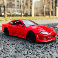 WELLY 1:24นิสสัน Silvia S15 Supercar ล้อแม็กรถยนต์ D Iecasts และของเล่นยานพาหนะรถรุ่นขนาดเล็กขนาดรุ่นรถของเล่นสำหรับเด็ก