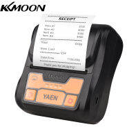 KKmoon Portable BT Label Maker Wireless 80Mm เครื่องพิมพ์ใบเสร็จความร้อนการเชื่อมต่อ BT ใช้กับ APP เข้ากันได้กับ IOS Android Smartphone ปรับความกว้างกระดาษ S สำหรับร้านอาหารซูเปอร์มาร์เก็ตห้องครัวสำนักงานธุรกิจขนาดเล็ก