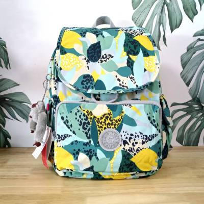 Kipling City Pack Medium Backpack กระเป๋าเป้ Kipling ขนาดกลาง วัสดุ Polyester 100%