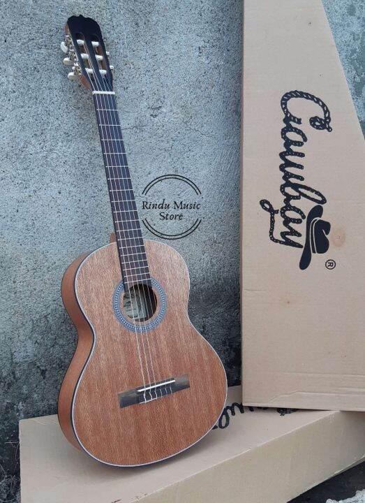 Gitar Cowboy Klasik Nilon Original Akustik Cg Ns Lazada Indonesia