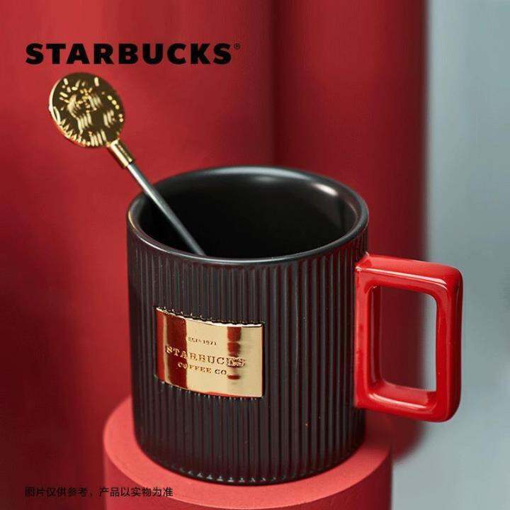 Starbuck Official Store Starbuck 310ml Classic Black Gold Nameplate