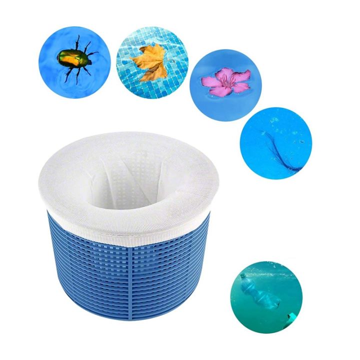 30-pack-pool-filter-basket-socks-excellent-savers-white-for-pool-filters-baskets-and-skimmers