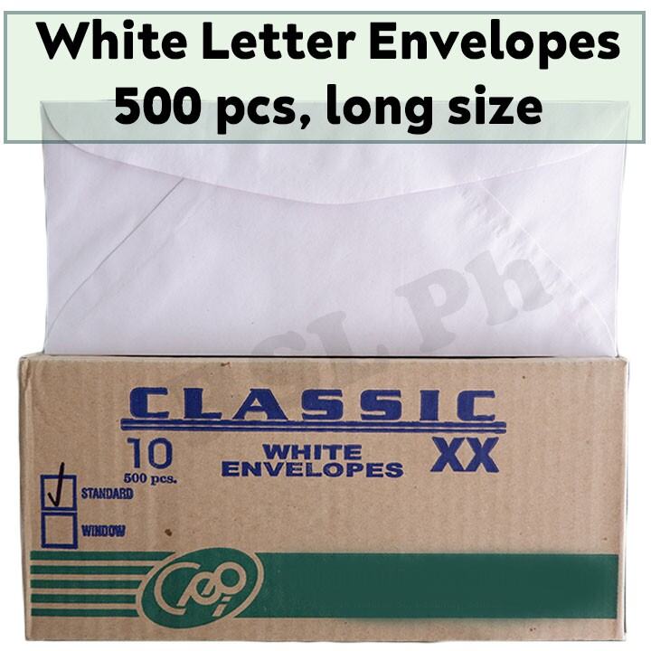 Letter Envelope Regular Standard White Envelopes for Mail #10 2 pcs 