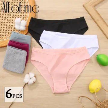 3Pcs/Set Women Sexy Cotton Thongs Solid V-Waist Stripe Lady Panties  Breathable G-String Soft Underwear Female Intimates Lingerie - AliExpress
