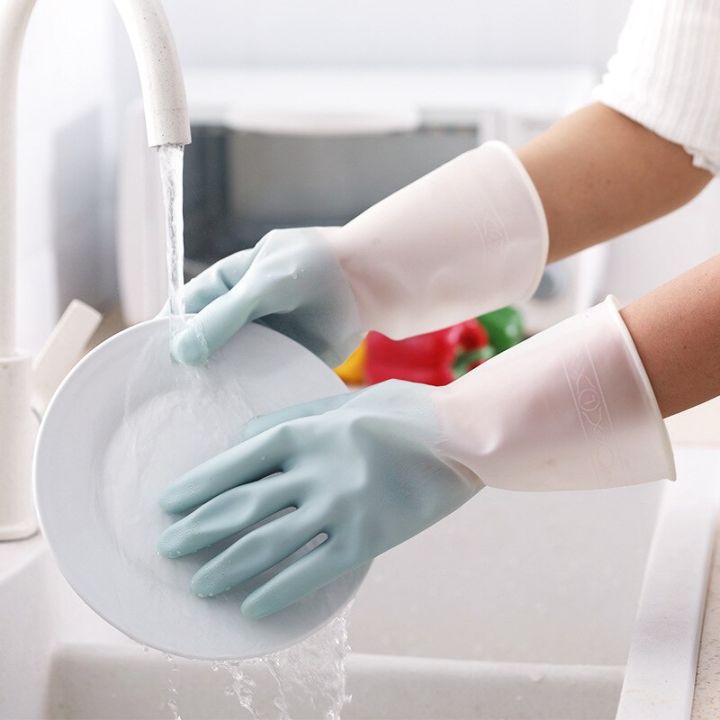 wash-clothes-wash-the-dishes-glove-home-cleaning-waterproof-rubber-women-gloves-thin-housework-brush-bowl-latex-gloves-safety-gloves