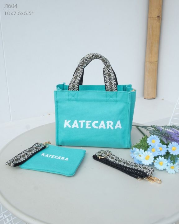 กระเป๋าสะพายพรีเมี่ยมแคสวาส-katecara-no-j-1604