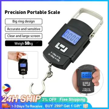 CD Digital Luggage Scale 50kg Portable Electronic Scale Weight