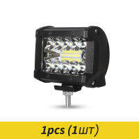 Xinfok LED Car Work Flood Spotlight DC 12 Volts 60 Watts 6500K 3030 SMD for 4x4 4WD SUV Trunk Universal Combo Light