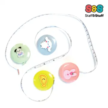 Cute Mini Automatic Retractable Tape Measure With Double Scale For