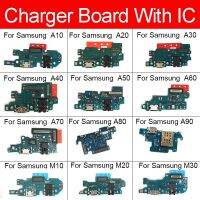 Usb Charger Prot Board สําหรับ Samsung A10 A20 A30 A40 A50 A60 A70 A80 A90 M10 M20 M30 M40 Chargring Plug Dock Board Replacement