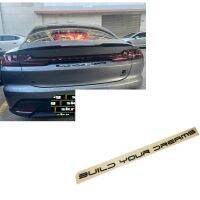 【cw】 1Pcs Build your dreams Car Side Rear Emblem Badge Decals G3 13 F3 F0 S6 S7 E5 E6 Styling