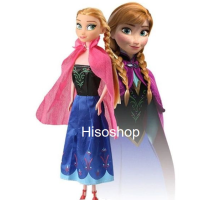 Frozen ตุ๊กตาบาร์บี้ เจ้าหญิงโฟรเซ่น Anna ขยับแขนขาได้  ช่วยเสริมความคิดสร้างสรรค์ให้น้องๆหนูๆ สีสันสดใสสวยงาม