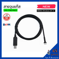 สายจูนแก๊ส BSM Gi F1 (ปลั๊กเล็ก) พร้อมโปรแกรม , คู่มือ , แผ่น DVD จูนแก๊ส gas tuning cable (รับประกันสินค้า 90 วัน)