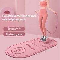 （A New Well Sell ） ลื่น MatYoga MatRope ข้ามชั้น WorkoutsPads SilentPad พื้นผิวหนา6/8มิลลิเมตรความหนาแน่นสูง