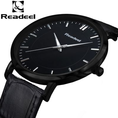 Readeel Luxury Top Brand Fashion Casual Leather Quartz Wristwatch Analog Sport Watch Men Military Clock Man Relogio Masculino