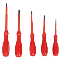 Woww สุดคุ้ม screwdriver 5EA/SET JE TECH VDE SCREWDRIVER Hand tools Hardware hand tools ไขควง ไขควงกันไฟ JE TECH 5 ชิ้น/ชุด เครื่องมื ราคาโปร ไขควง ไขควง ไฟฟ้า ไขควง วัด ไฟ ไขควง แฉก