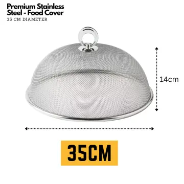 Food Cover Stainless Steel 35CM / 40CM Penutup Makanan / Tudung Saji /  Tudung Saji Moden japan EU 35 CM