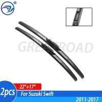 Wiper Front Hybrid Wiper Blades For Suzuki Swift 2011 - 2017 2016 Windshield Windscreen Front Window 22"+17"