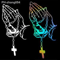 【CC】 Car Sticker Prayer Gesture Christ Window Motorcycle Vinyl Decal Stickers Decoration