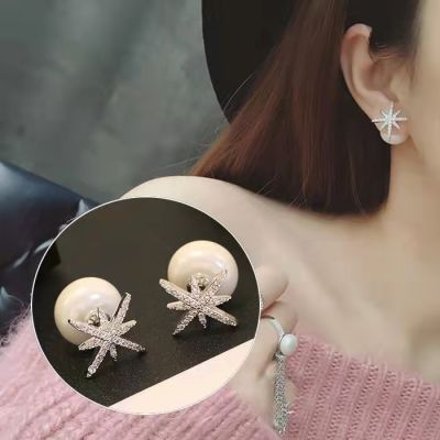 Fashion earrings ต่างหูเงินแท้ 925 สินค้าใหม่ตุ้มหูเกาหลี