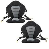 เรือคายัค Seatpad Cushioned พนักพิงกีฬากลับสนับสนุนเบาะอุปกรณ์สำหรับตกปลาลอยกลางแจ้ง
