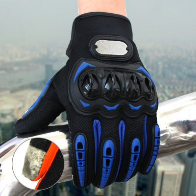 2020 แนะนำการแข่งรถกลางแจ้งอุปกรณ์ป้องกันกีฬาการแข่งรถมอเตอร์ไซค์ Rider Riding Anti-Drop Touch Screen Gloves