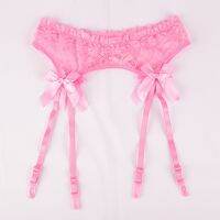 【YF】℡  Transparent Garters Bow Intimate Adjustable Wedding Suspender Stockings