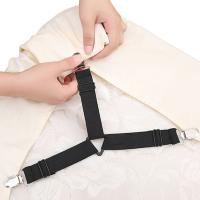 【JH】 Bed Sheet Holder Adjustable Elastic 12 Fixed Mattress Clip Fasteners Cover Blankets Grippers Fixing Non-Slip