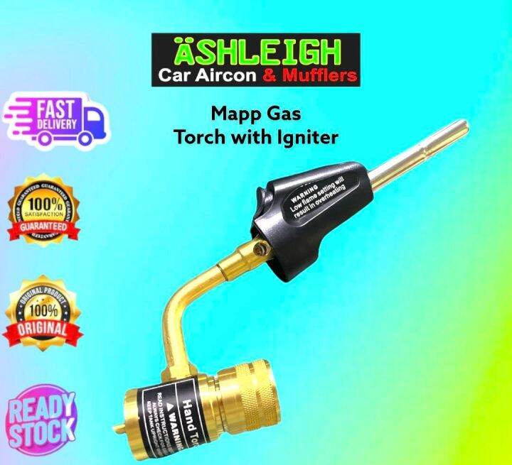 Brazing Hand Torch with Iginiter Heavy Duty for mapp gas car aircon