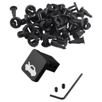 【YD】 25 Pcs Plastic Push In Car Door Rivets Clip With Hood Release Latch Handle Repair KitFits