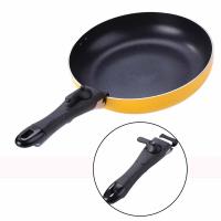 Removable Detachable Pan Handle Pot Dismountable Clip Grip Handle for Kitchen Frying Pan Clamp Outdoor Tableware Tools