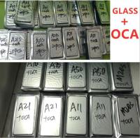 5pcs/lot GLASS OCA LCD Front Outer Lens For Samsung Galaxy A10S A20S A30S A40S A50S A70S A11 A71 J6 J8 plus M30 Touch Screen