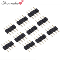 shounahe?Cheap? 10pcs 4-PIN MALE plug ADAPTER CONNECTOR สำหรับ RGB 3528 5050 SMD LED Strip LIGHT