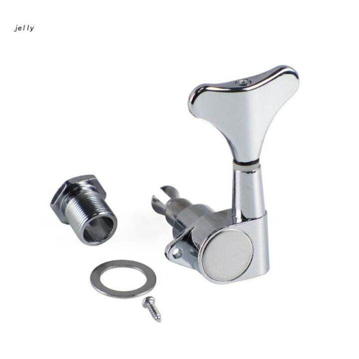 448C Bass Tuning Peg Electric Bass Opened Machine Knobs Bass String Turner for 4 String Jazz