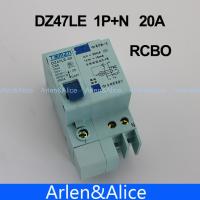 【❂Hot On Sale❂】 daijiao93929 เบรกเกอร์กระแสไฟตกค้าง Dz47le 1pn 230V ~ 50Hz/60Hz ที่มีกระแสเกินและป้องกันการรั่วซึม Rcbo