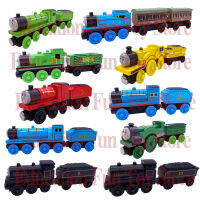 ชุดแม่เหล็ก Thomas And Friends โดนัลด์ดักลาสเพอร์ซี่กอร์ดอนจัสมินเจมส์ทำจากไม้สวยงามประณีตรถไฟของขวัญวันเกิดของเล่นการศึกษา