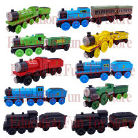 Thomas And Friends ประณีตไม้ Magnetic Donald Douglas Percy Gordon Jasmine James ชุดรถไฟของเล่นเพื่อการศึกษาวันเกิด Gift