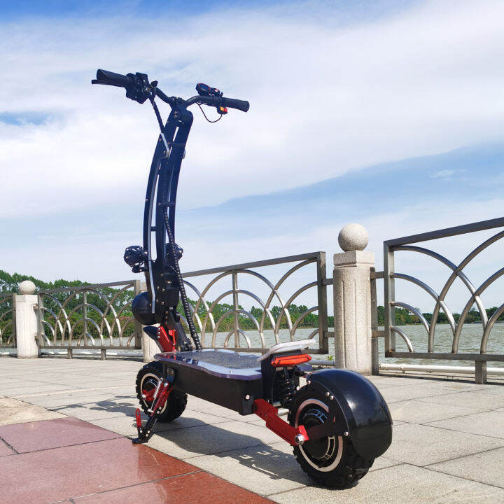 13-inch 14-inch 72v adult dual-drive electric scooter two-wheeled ...