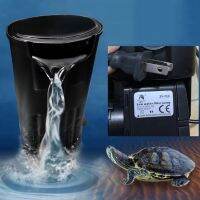 Turtle tank filter low water level shallow water level small fish tank waterfall type small silent built in water purifier