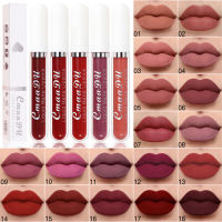 CmaaDu Velvet Matte Lip Gloss สวมใส่ง่ายติดทนนานกันน้ำ Moisturizing Non-Stick Cup Liquid ลิปสติกเซ็กซี่ Lip Glaze Lip แต่งหน้า