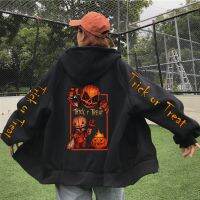 {Echoes Department Store}Trick R Treat Sam Pumpkin Halloween Hoodie Sweatshirt Unisex Horror Jacket Zipper