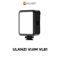 Ulanzi Vijim VL81 ไฟติดหัวกล้อง มาพร้อมแบตเตอรี่ในตัว Rechargable LED