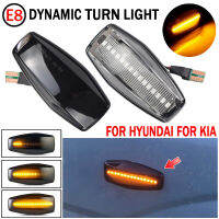 2PCS แบบไดนามิก Blinker LED Light Side Marker สำหรับ Hyundai Elantra XD I10 Getz Sonata XG Tucson Terracan Coupe